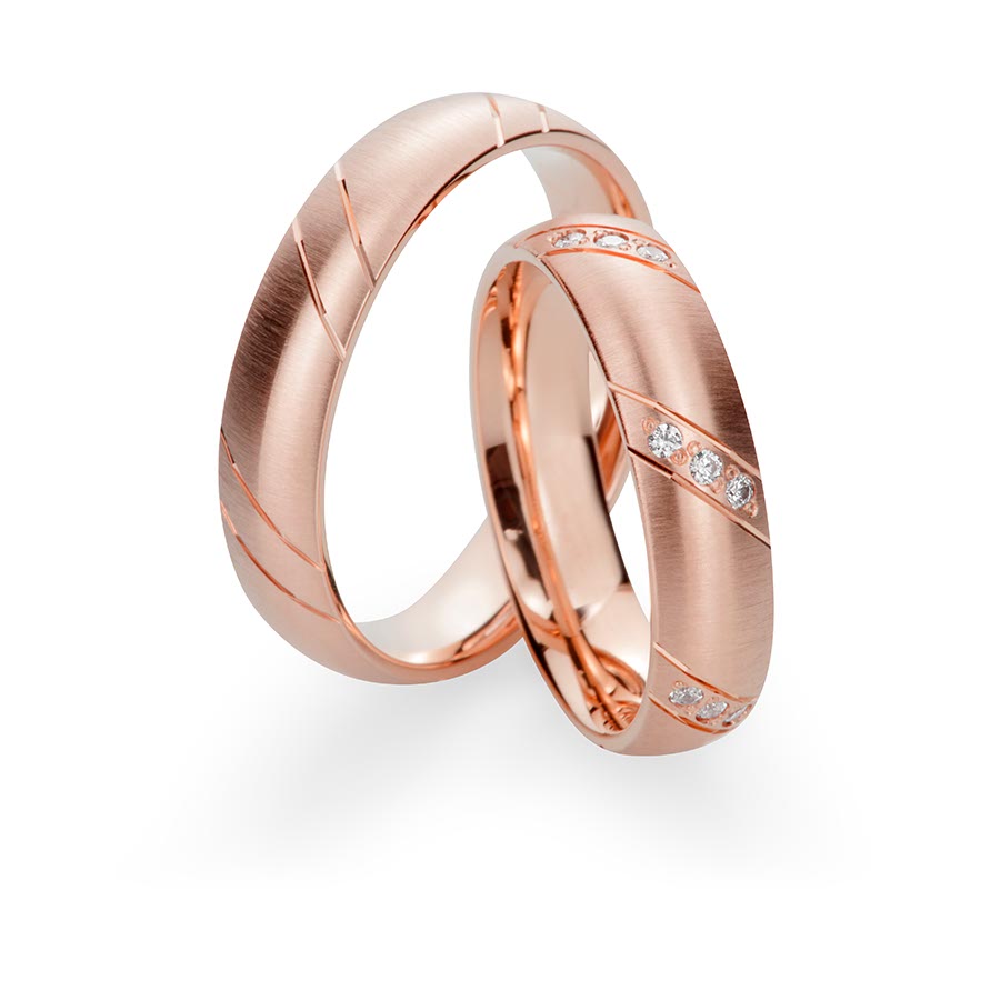 Trauringe / Eheringe 333 Rotgold 517429-50