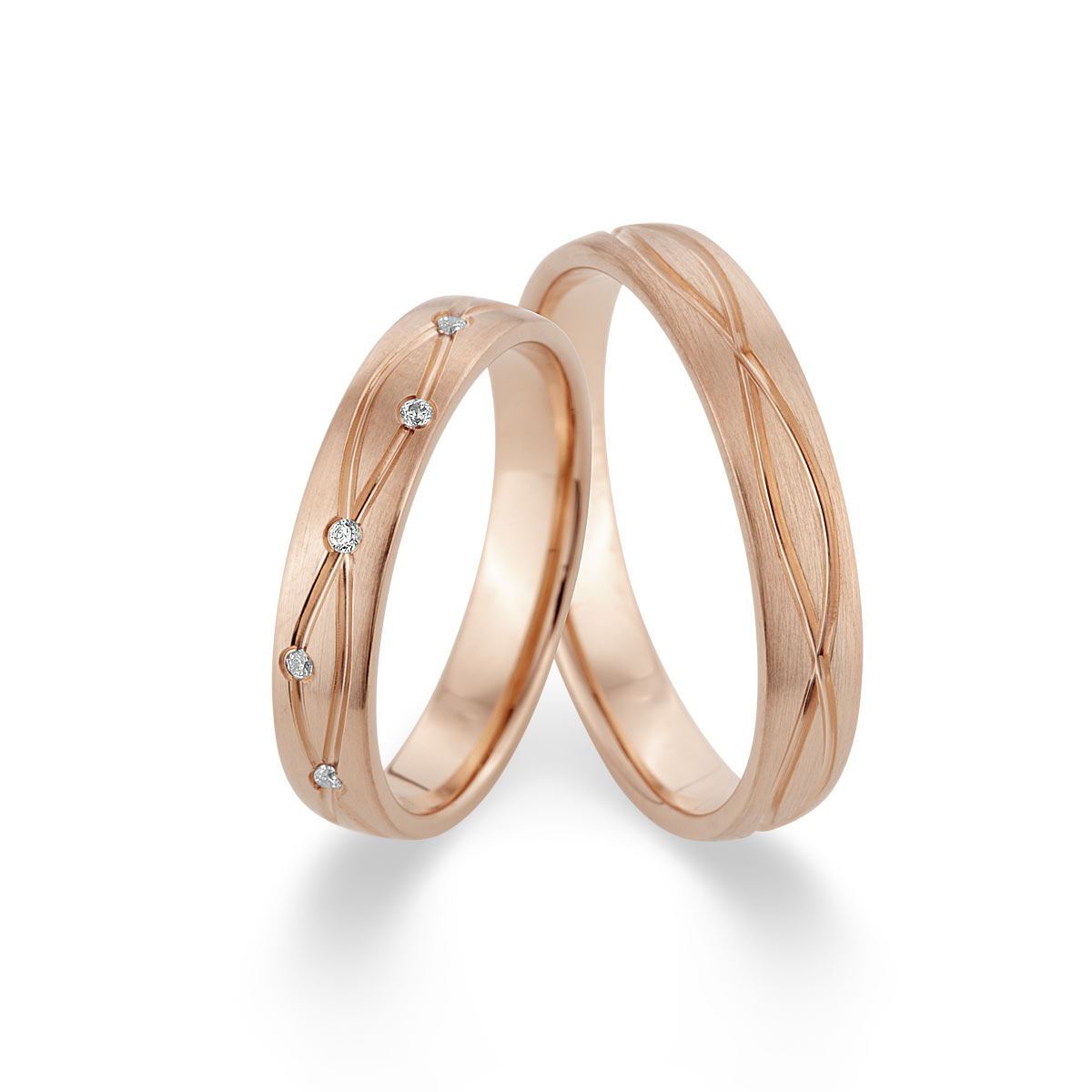 Trauringe Kreuzau Eheringe  333 Rotgold 517522-40