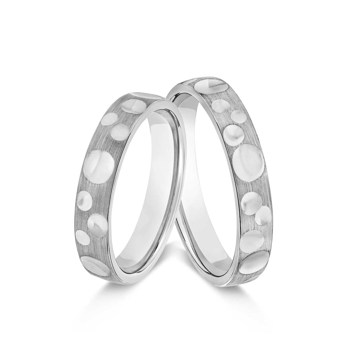 Trauringe Kreuzau Eheringe  333 Weißgold 517533-40