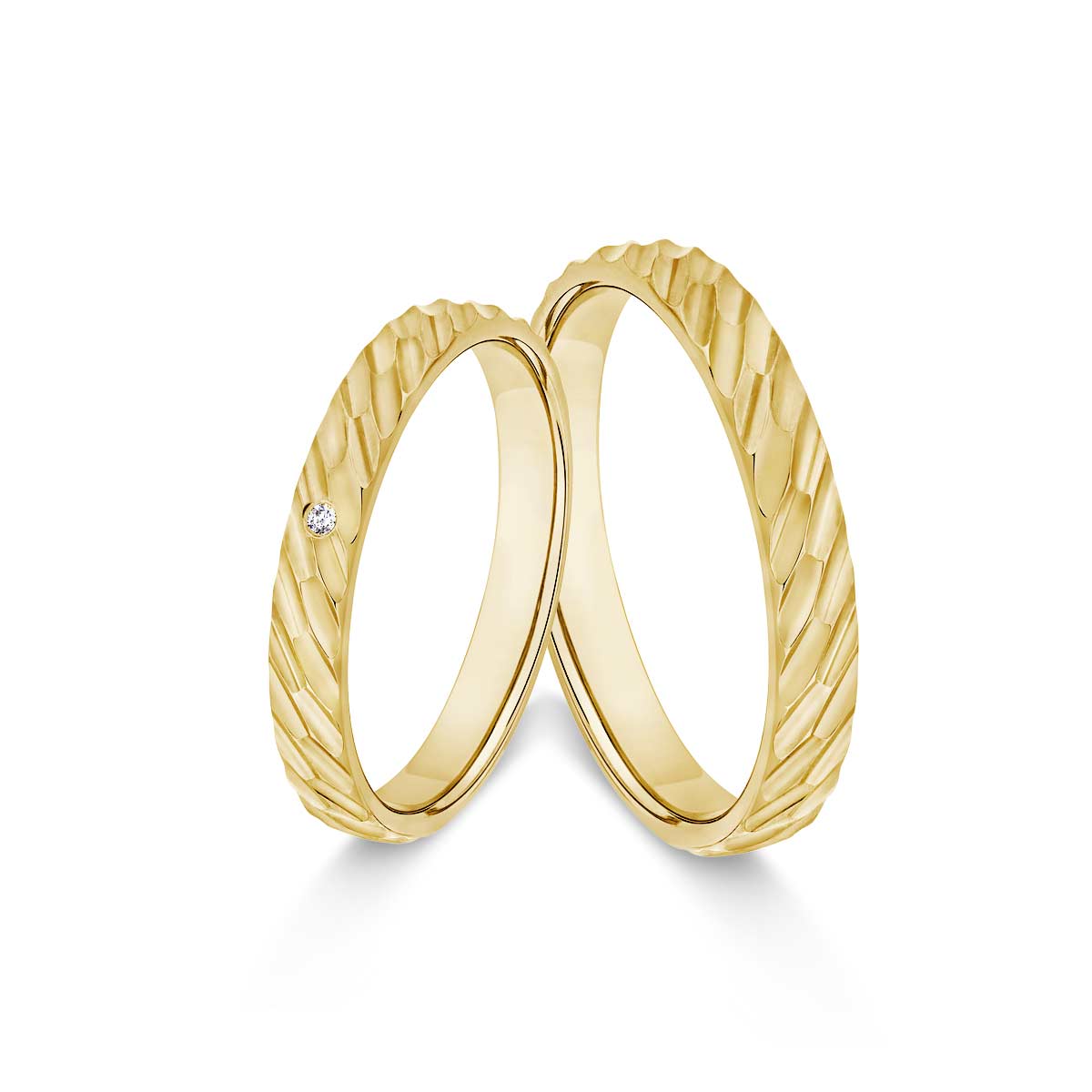 Trauringe Kreuzau Eheringe  333 Gelbgold 517538-30