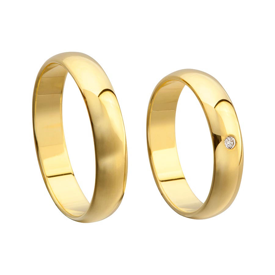 Trauringe Kreuzau 585 Gelbgold 511056-45