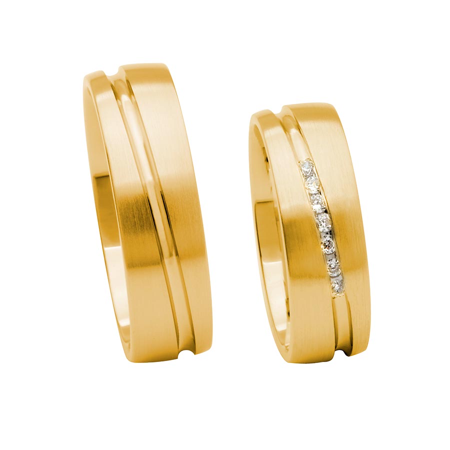 Trauringe / Eheringe 333 Gelbgold 517321-65