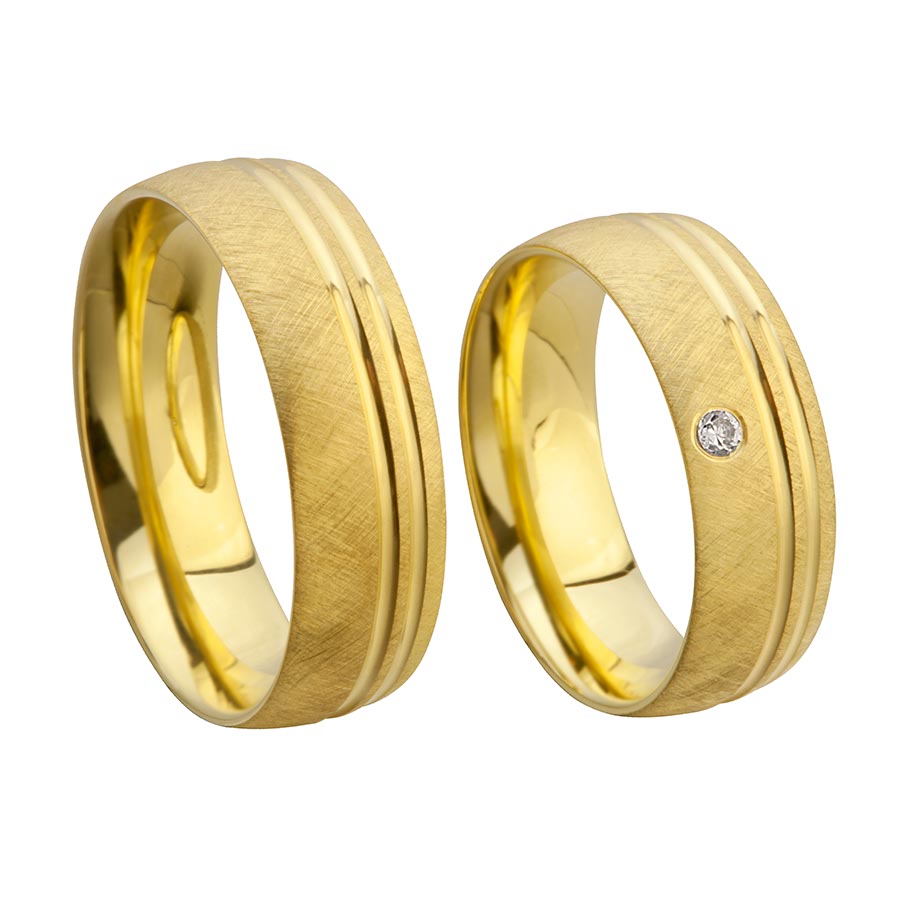 Trauringe / Eheringe 333 Gelbgold 517372-70